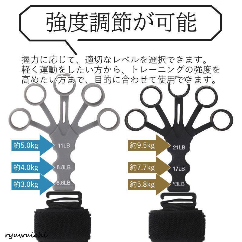 フィンガーパワー 2個セット ハンドグリップ 握力 握力トレーニング 筋