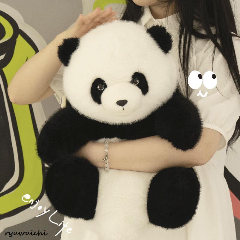 パンダのぬいぐるみ パンダ Panda 動物 置物 かわいい座り パンダ