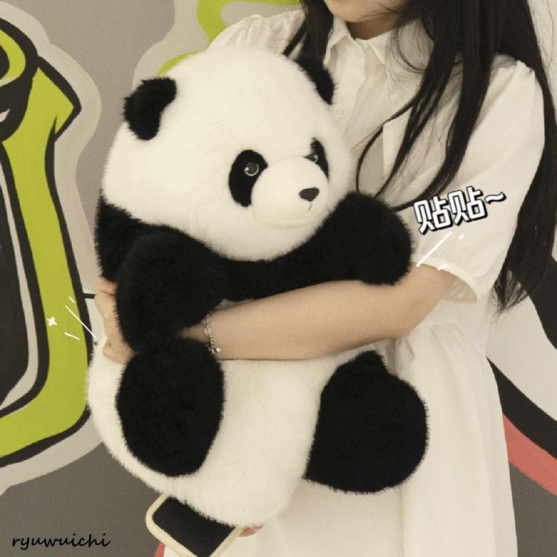 パンダのぬいぐるみ パンダ Panda 動物 置物 かわいい座り パンダ