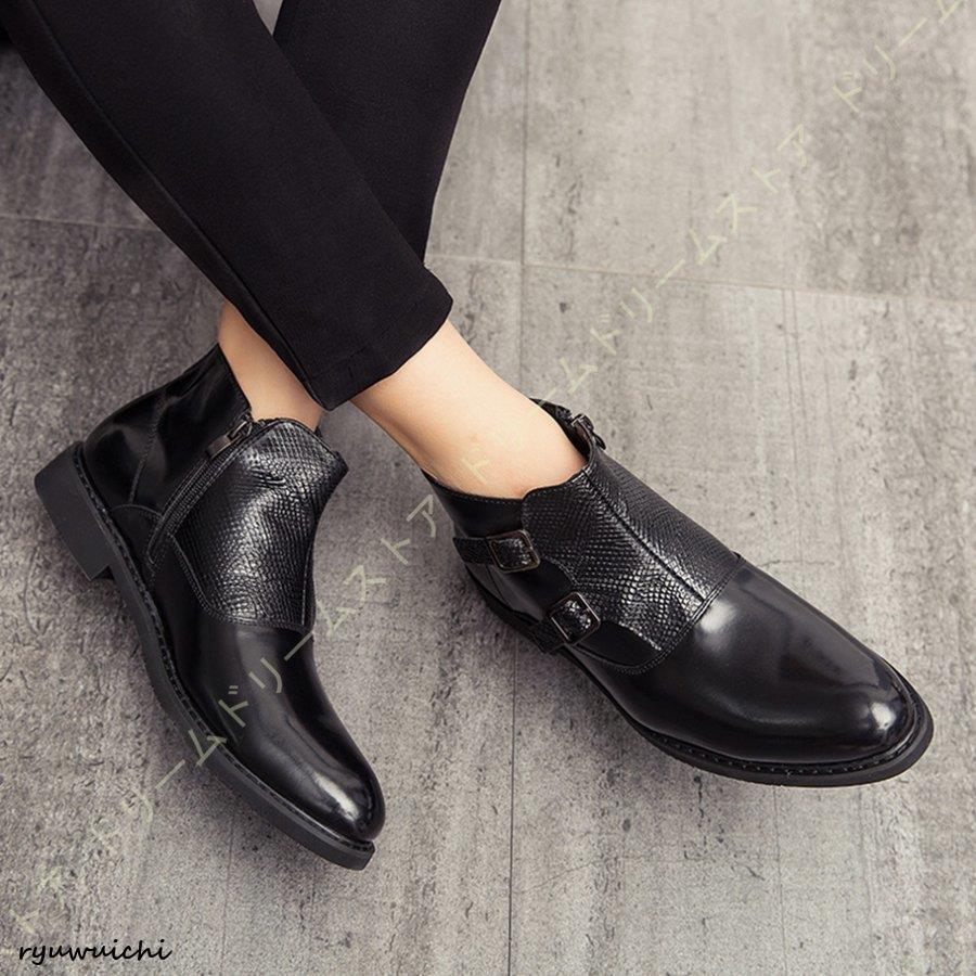 ビジネスシューズ 本革 ショートブーツ メンズ ブーツ 革靴 紳士靴 高級靴 サイドファスナー ショーツブーツ ウォーキングシューズ お洒落 ビジネスシューズ 本革 ショートブーツ メンズ ブーツ 革靴 紳士靴