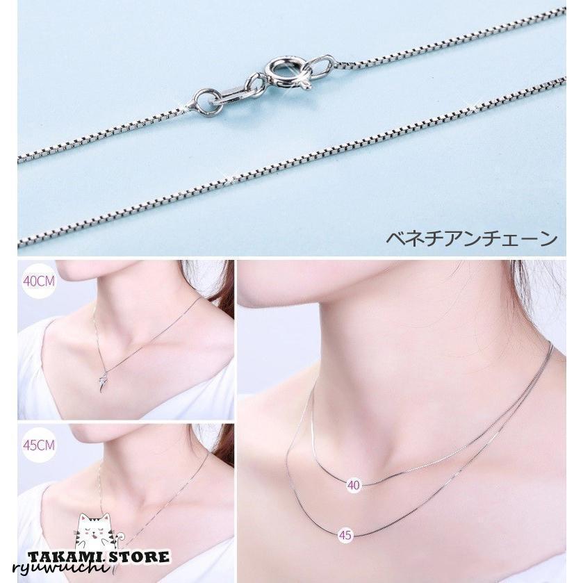 ネックレス レディース 四つ葉のクローバー 豪華 お花 贅沢15粒 プラチナ仕上げ シルバー925 女性 彼女 嫁 娘 クリスマスプレゼント お祝い_6