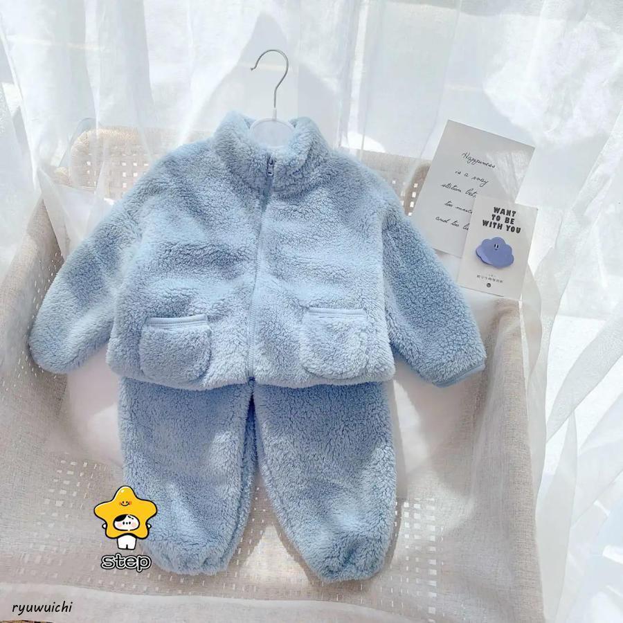 セットアップ キッズ ルームウエア 上下セット ベビーパジャマ 子ども