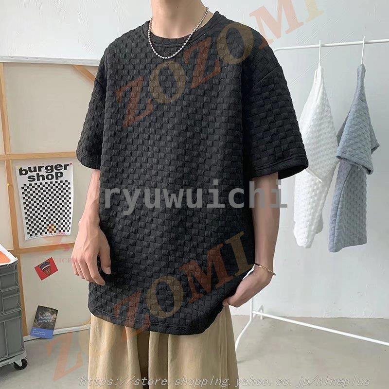 半袖Tシャツ メンズ ネックショルダーラインデザイン 2色 Amazon | [Futier Star] 半袖 Tシャツ メンズ カットソー