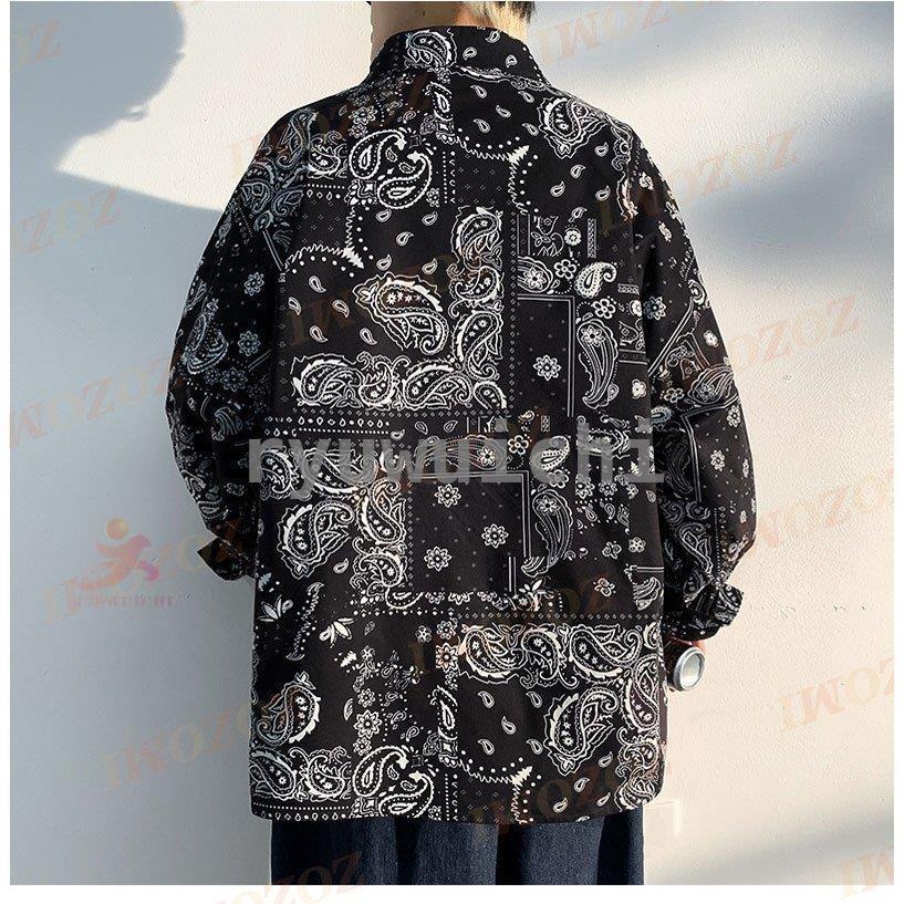 ペイズリー柄 シャツ メンズ 柄シャツ おしゃれ アロハシャツ