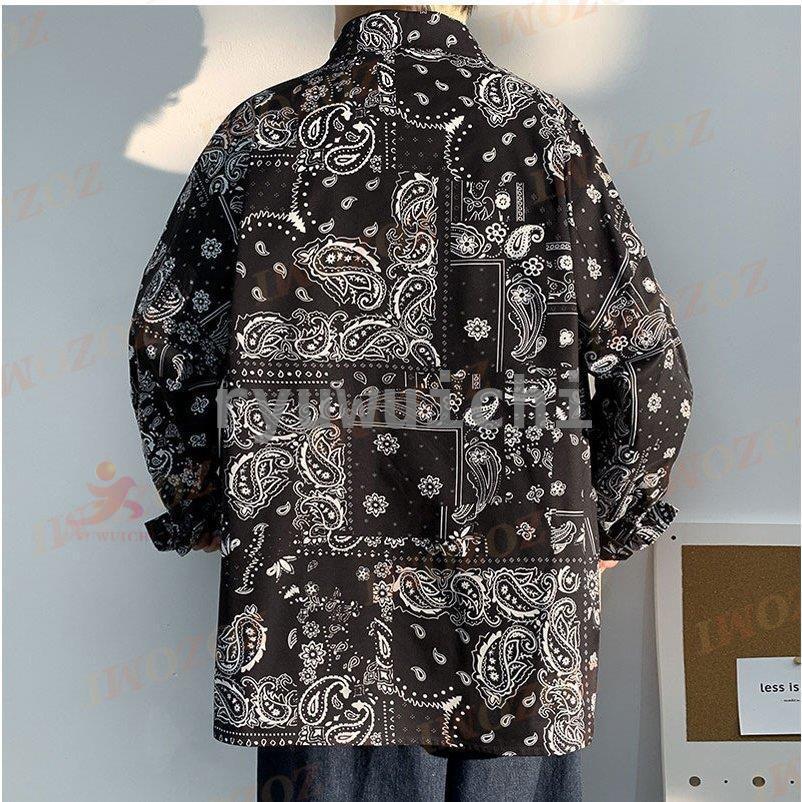 ペイズリー柄 シャツ メンズ 柄シャツ おしゃれ アロハシャツ