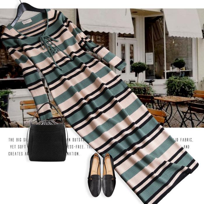 人気絶頂 ニットワンピース ロング ニットワンピース 冬 ニット マキシ丈 ワンピース レディース きれいめ 秋 秋冬 大きいサイズ タイト ボーダー No 10 238 F9840 10 238 Stanza Dolce By Ryze 通販 Yahoo ショッピング 総合ランキング1位