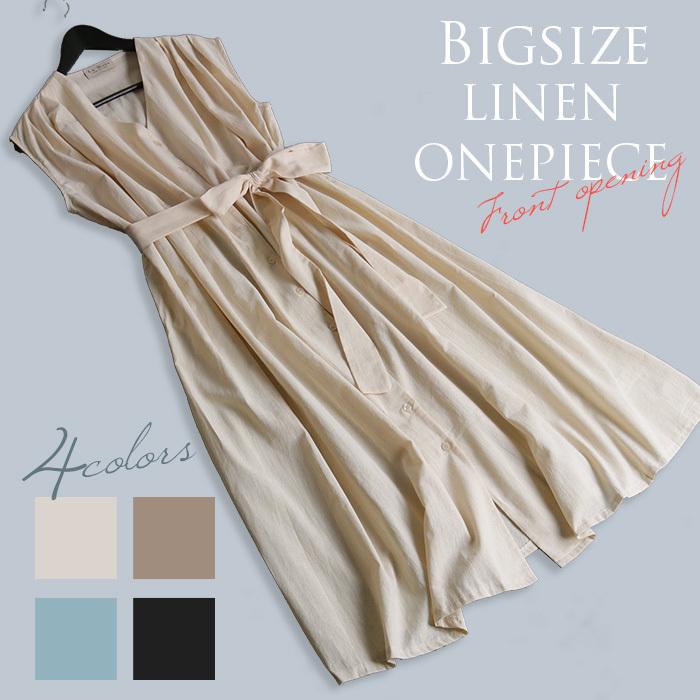 ワンピース レディース ロング丈 きれいめ 上品 フェミニン 麻 リボン ノースリーブ マキシ 春 夏 梅雨 大人 代 30代 40代 50代 No 12 948 9292 12 948 Stanza Dolce By Ryze 通販 Yahoo ショッピング