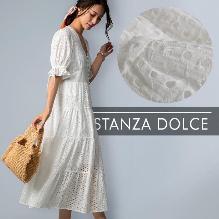 売り出し新作 ワンピース レディース ロング丈 きれいめ 上品 ビッグサイズ コットン 刺繍 レース マキシ ミモレ 春 夏 大人 代 30代 40代 50代 No 12 957 買蔵交換 Www Superavila Com