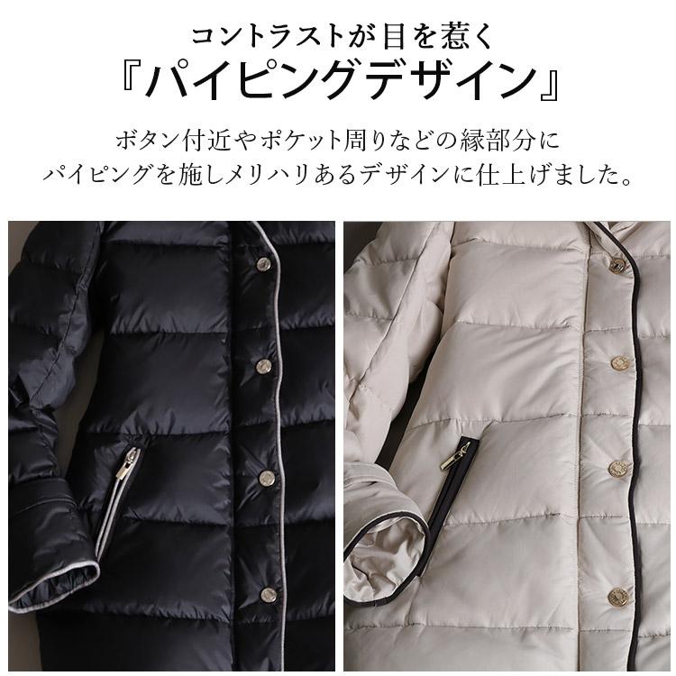 ダウンジャケット ダウンコート レディース ダウン フォックス 大きい