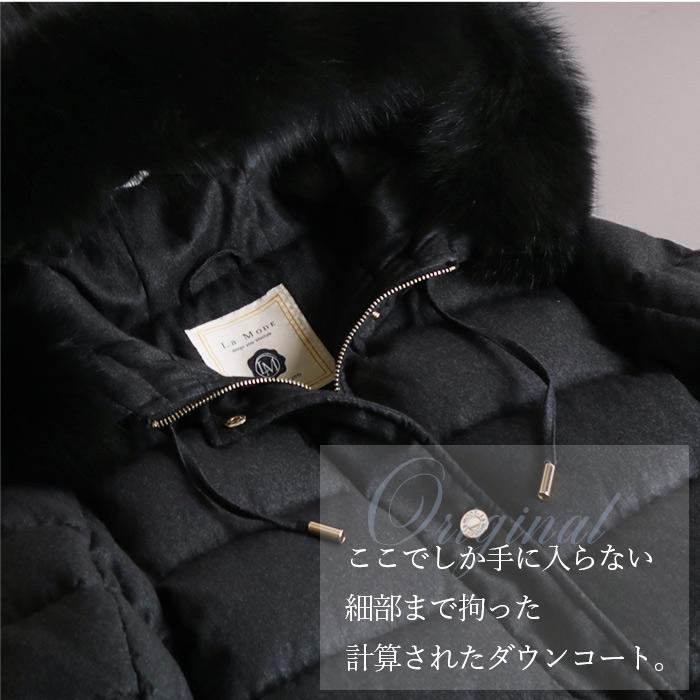 新品未使用　DELBA フォックスファーコート　中綿コート 楽天市場】ダウンコート フェイクファー フォックスファー レディース