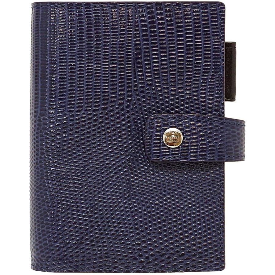 ミニ5穴サイズ ネオフィナード リング径13mm【ネイビー】システム手帳バインダー 2092-077 ミニ5穴サイズ ネオフィナード リング径13mm ネイビー システム手帳バインダー