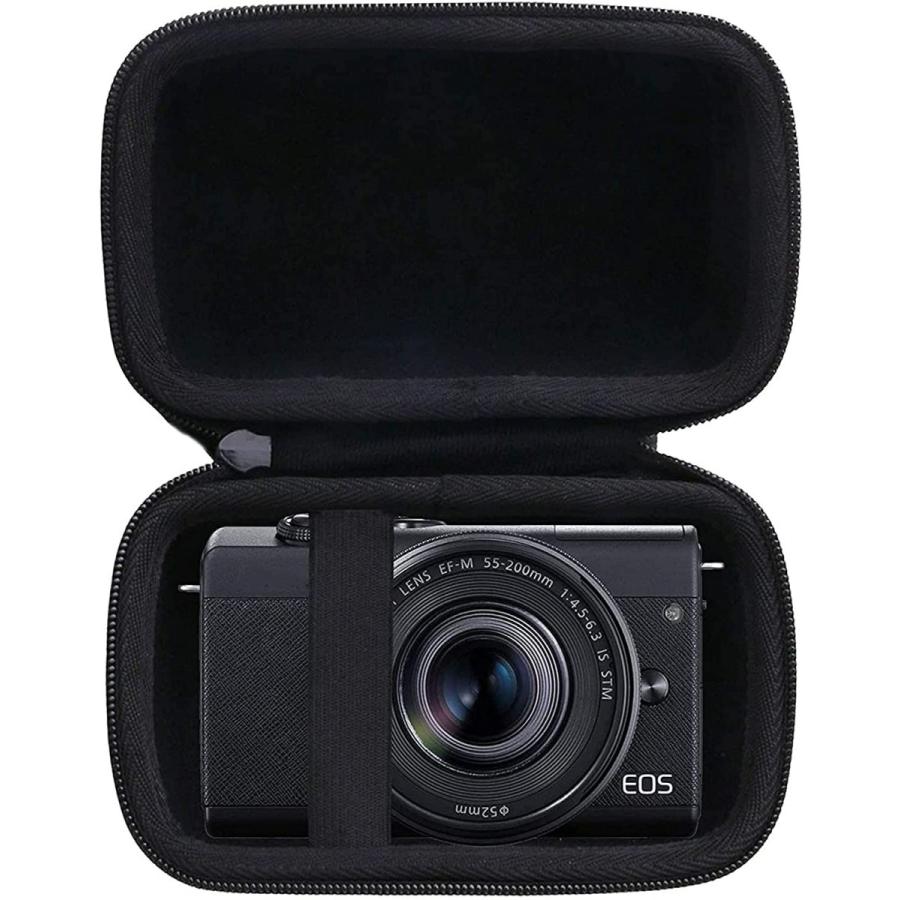 用の EOS M100 M200 カメラ 保護 キャリング 収納ケース -waiyu JP