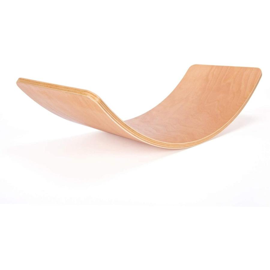 Mitudou工房 木製バランスボード 滑り止め 踏み台 ダイエット 子供向け スピン ロック スライド 乗用玩具 アウトドア 室内練習 ダイエット