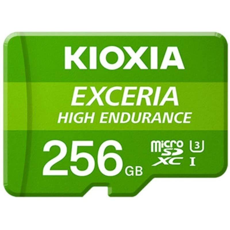ビッグ割引 Kioxia 256GB 書 100MB/s 読み取り A1 C10 V30 U3 フラッシュメモリーカード 高耐久性 Exceria microSD SDカード