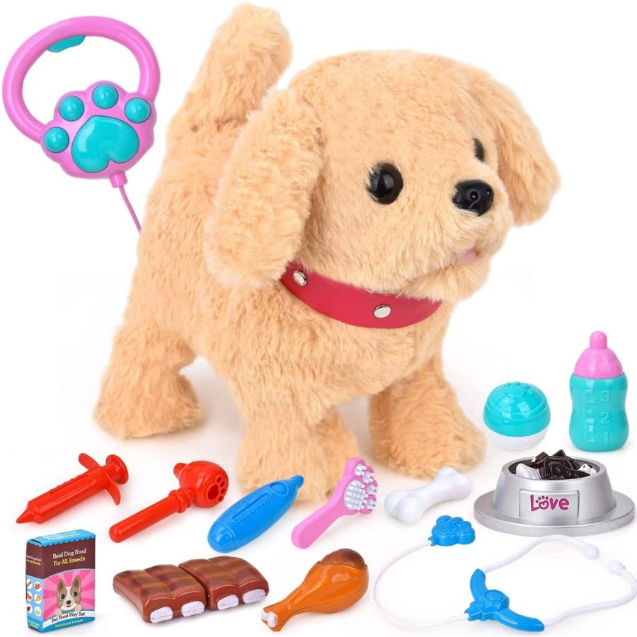 Joygrow おままごとセット 一緒に お散歩 わんちゃん 動くぬいぐるみ 犬 電動式 音声付き ペット飼うセット 子供用ロボット ワンちゃん ペッ Kwzn2tmyei Horizon Reform Co Jp