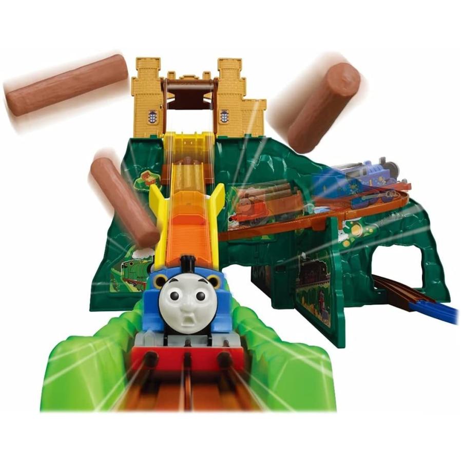高い素材 プラレール トーマス きかんしゃトーマス がたがた ビューン どきどきマウンテンdx 初回特典タルぶっ飛び