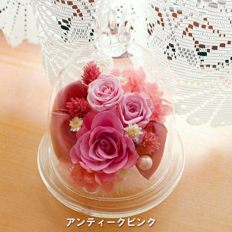 サウンドアレンジ プリザーブドフラワー プレゼント 花 ギフト ガラス