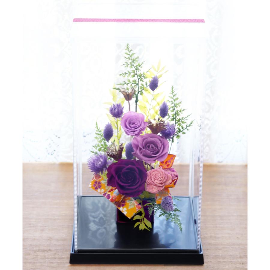 サウンドアレンジ プリザーブドフラワー お祝い 誕生日 退職祝い バラ