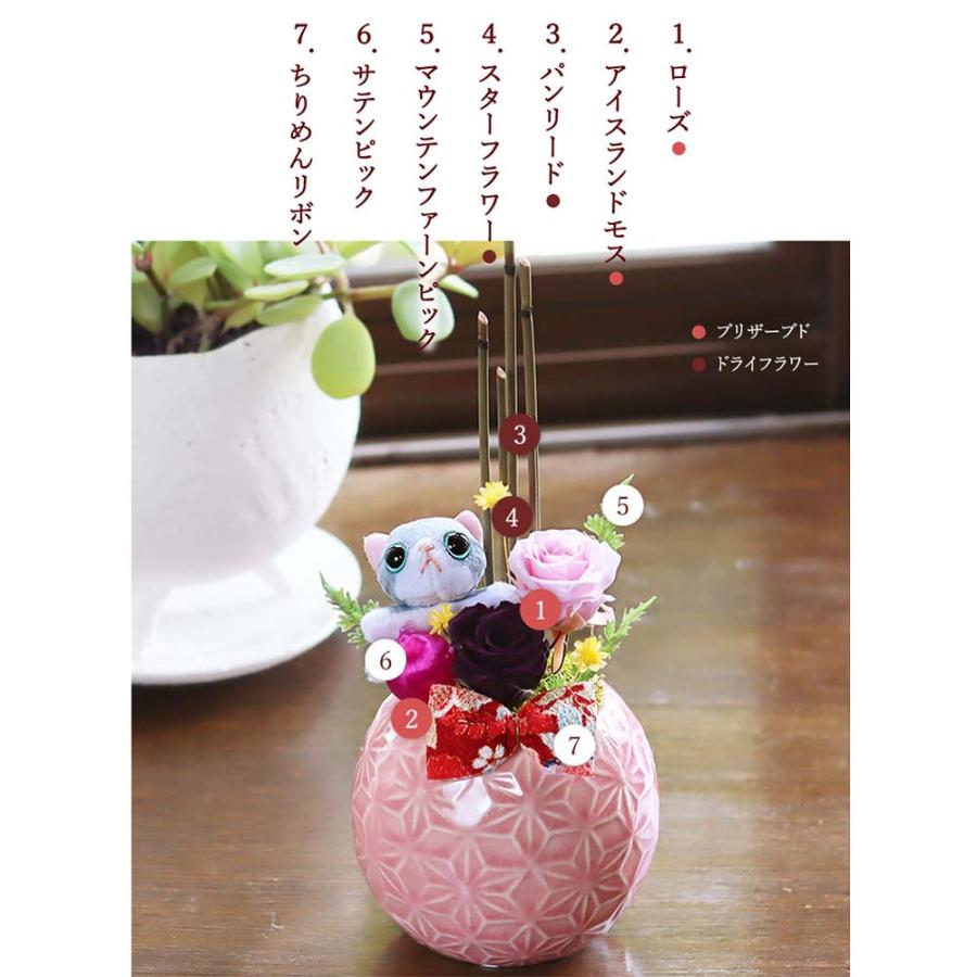 サウンドアレンジ プリザーブドフラワー 母の日 プレゼント 花 ギフト