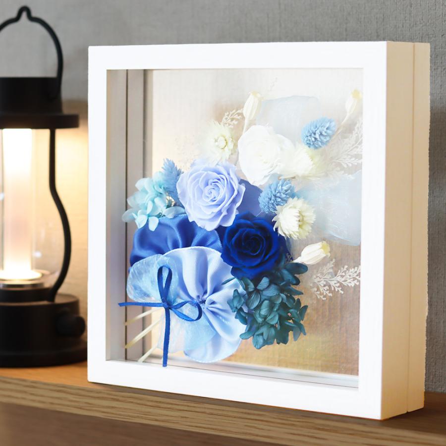 ＊*..お花が溢れるフレームアレンジ..＊°.プリザーブドフラワー　お花の贈り物 プリザーブドフラワーフレーム』フラワーギフト 写真 写真入り
