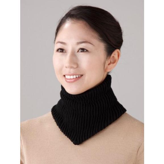 首元からあったか！日本製 あったか セラミック 遠赤 ネックウォーマー