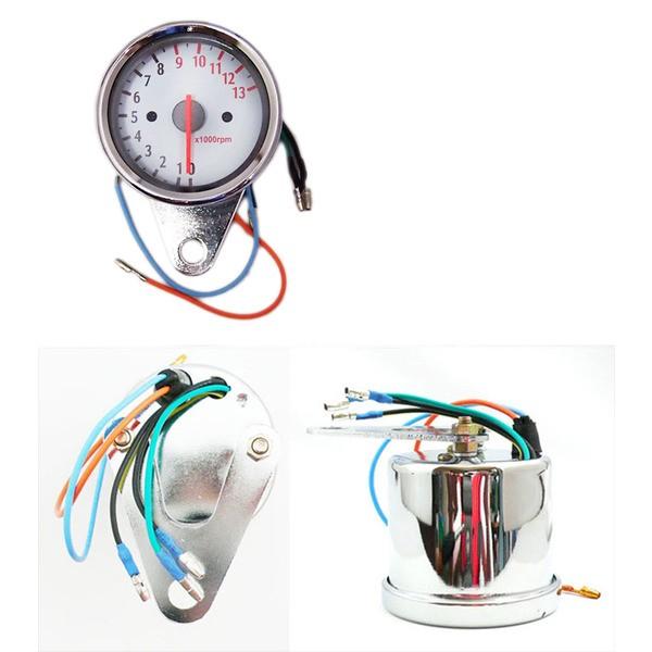 汎用 シンプル 電気式 ミニ タコメーター 4ストミニ 単気筒 モンキー カブ Sr Meter 011 O Support Bike 通販 Yahoo ショッピング