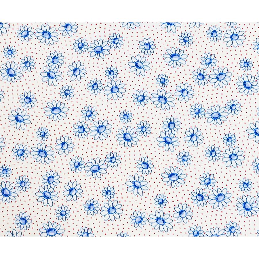 55cmX45cm 生地 Happy Message 30's マーガレット＆極小ドット 入学