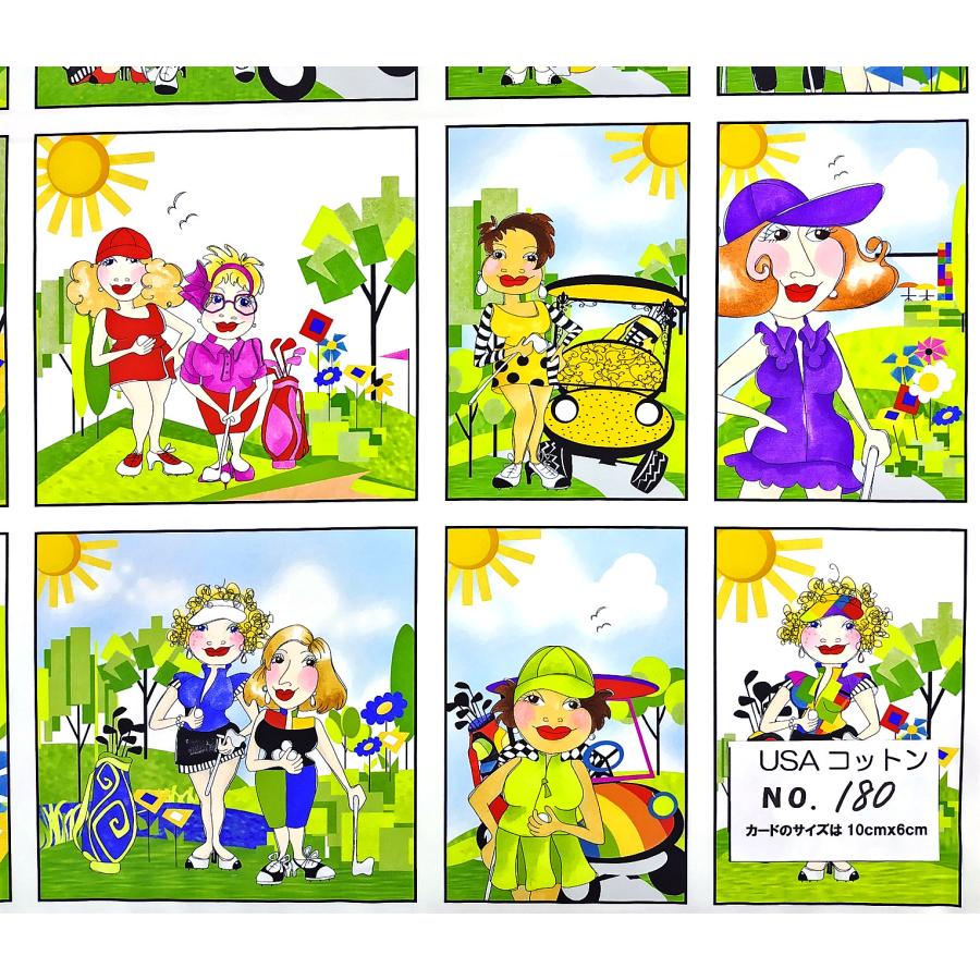 生地 ロラライハリス ゴルフ Glolf Happy ローラライデザインズ USA