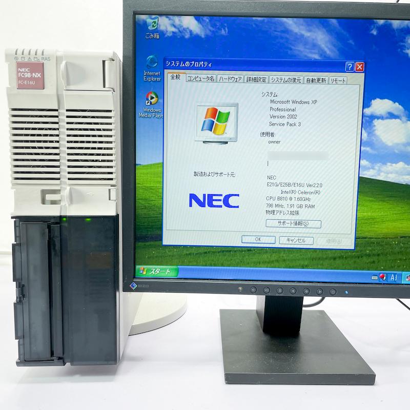 FC98-NX FC-E16U model SX2R5Z WindowsXP 32bit SP3 HDD 320GB×2 ミラーリング機能 90日保証 【レベル】