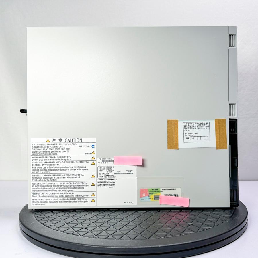 NEC NEC FC98-NX FC-E22U-S Windows7 Pro 32bit SP1 HDD 500GB×2