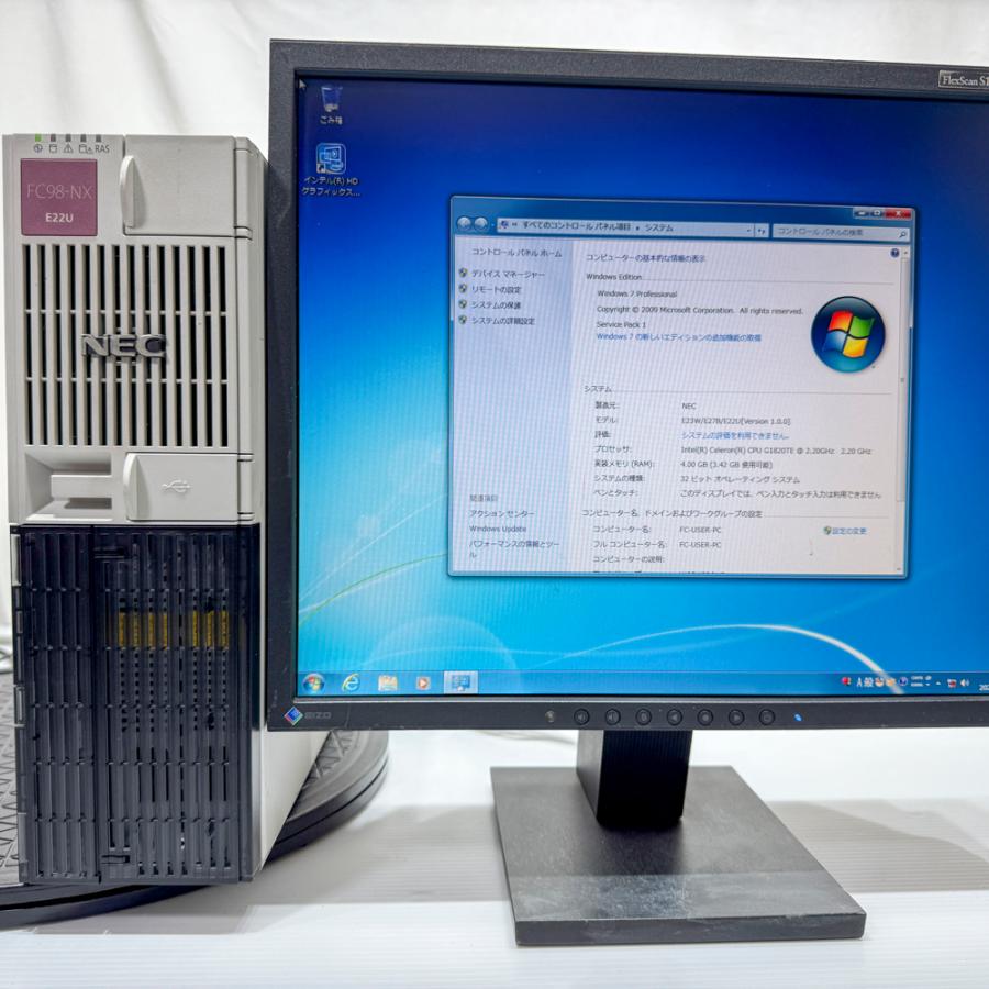 付属品追加★MS-DOS付 NEC PC-98Do+ 本体 & 純正FDセット PC-9821Ne2/340W FDD作動 Windows 95 OSR2とMS-DOS 6.2 MIDI演奏 FDD