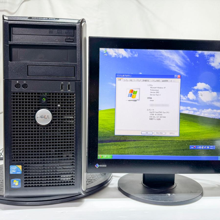 DELL（デル） DELL OPTIPLEX 380 ミニタワー WindowsXP Pro SP3 Intel