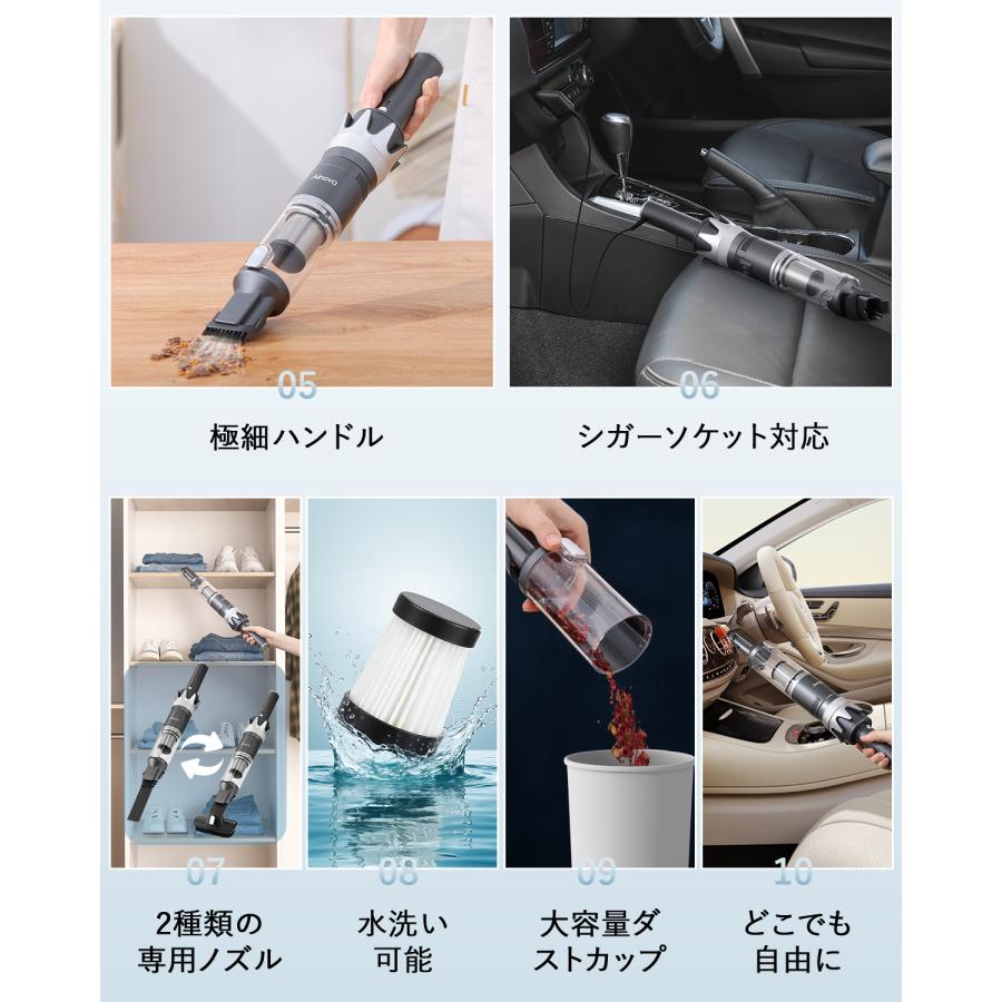 爆買WEEK！10699→7699／ハンディークリーナー 掃除機 充電式