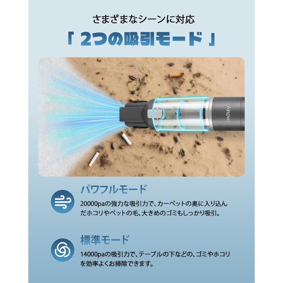 掃除機 コードレス ハンディクリーナーロボット掃除機 強力吸引 薄型ボディ Amazon | ハンディクリーナー 多機能 【2種吸引モード＆ダスト