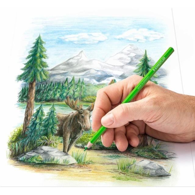 【特価商品】ステッドラー(STAEDTLER) 色鉛筆 48色 油性色鉛筆 デザ ステッドラー（STAEDTLER） 色鉛筆 48色 油性色鉛筆 デザイン