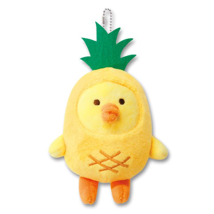 マインドウェイブ ぴよこ豆 ぬいぐるみマスコット ボールチェーン付