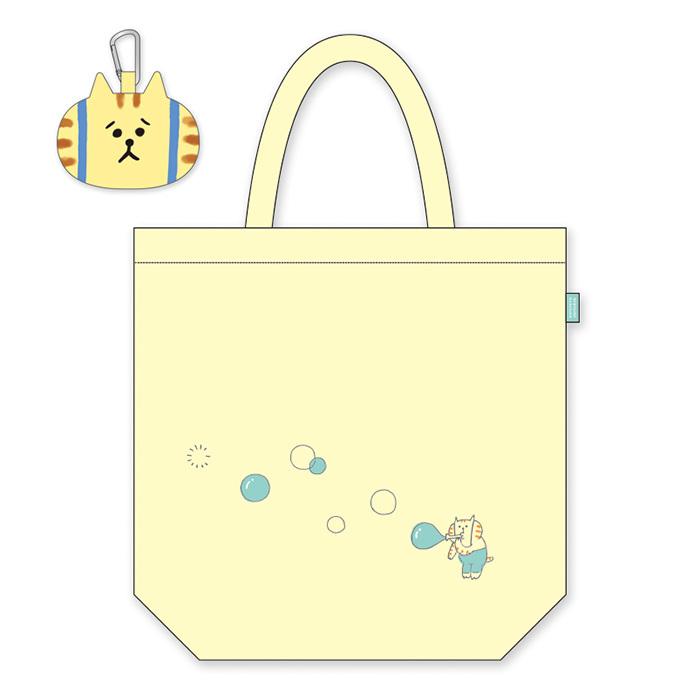 キャラエコバッグ 95024 ごろごろにゃんすけ 【メール便OK】 : 城下