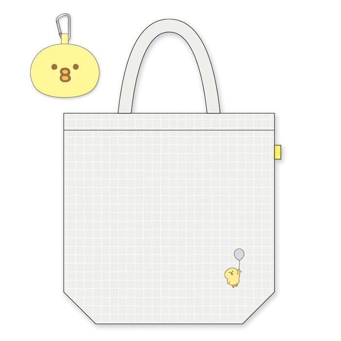 キャラエコバッグ 95026 ぴよこ豆 【メール便OK】 : 城下文化堂Yahoo店