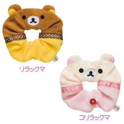 コリラックマ 有楽町限定 シュシュ シネマコレクション cinemacollection リラックマ ヘアアクセ フェイス