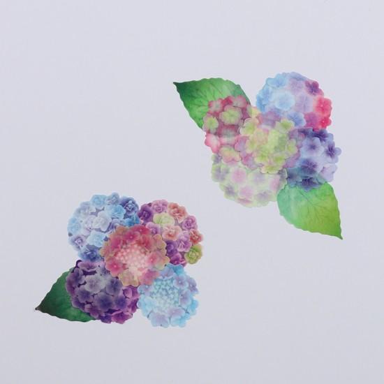 bande】マスキングロールステッカー 紫陽花 BDA276 /マステ アジサイ