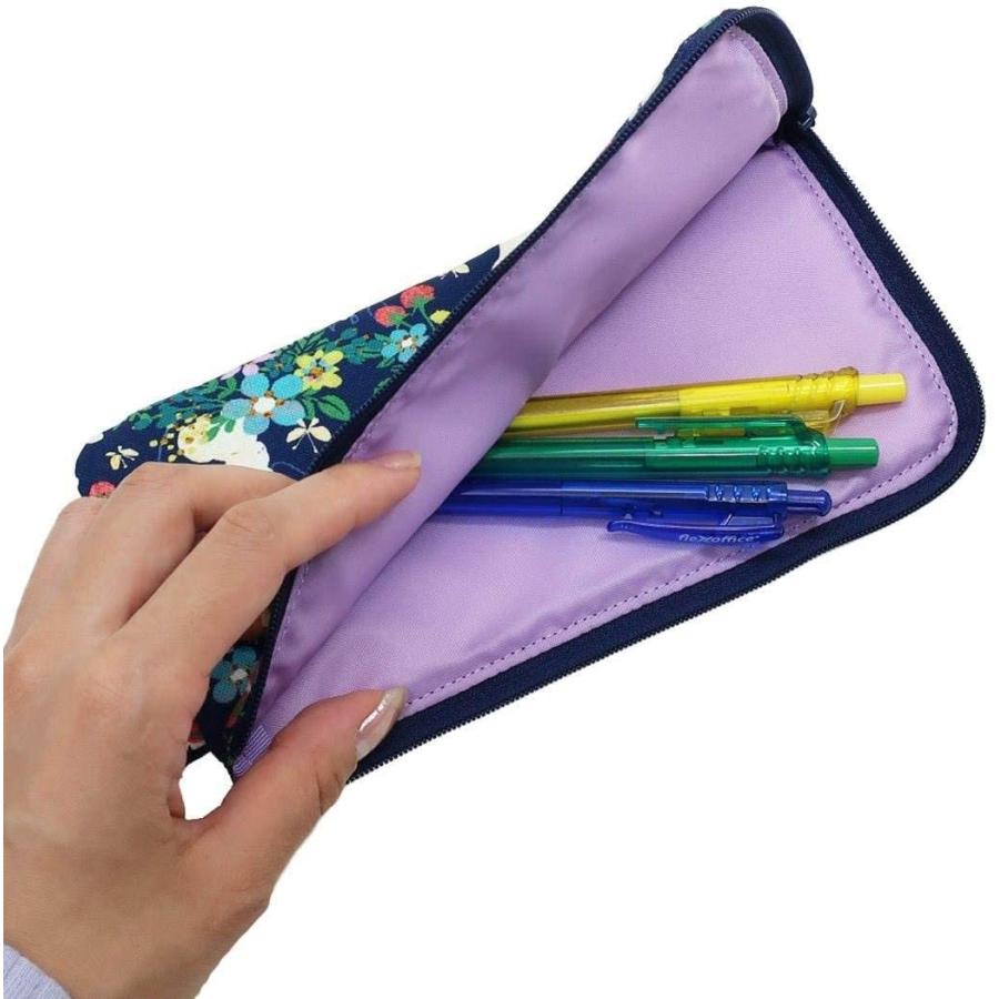 ペンケース [TOMOKO HAYASHI] ワイドオープン ペンポーチ うさぎ