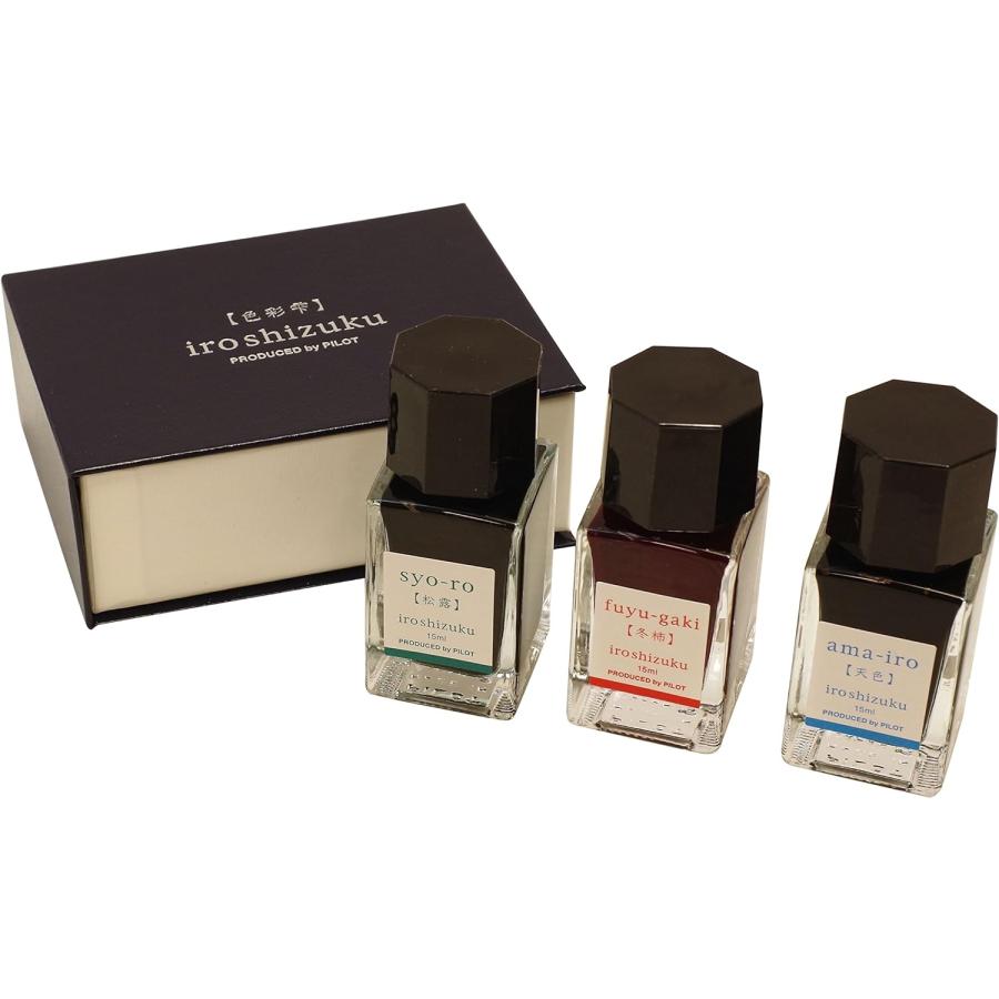 パイロット 万年筆インキ ミニ iroshizuku 3色セットC INK-15-3C-C
