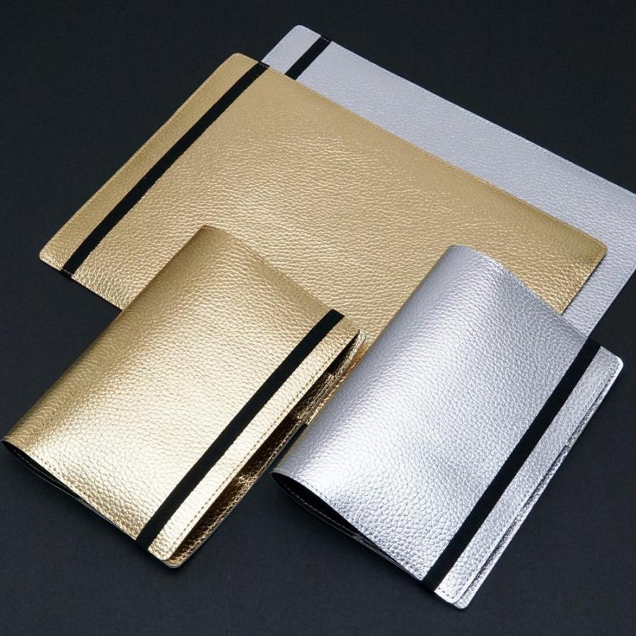 ラコニック 手帳カバー A5 合皮 ゴム ゴールド シルバー Ldc08 160 スケジュール帳 ビジネス 仕事 コンパクト メール便ok Ldc08 160 城下文化堂yahoo店 通販 Yahoo ショッピング