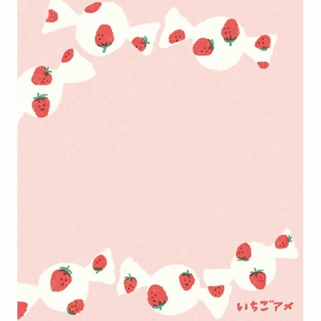 古川紙工 メモブロック 4designs MEMOPAD いちごレトロ LM187【メール