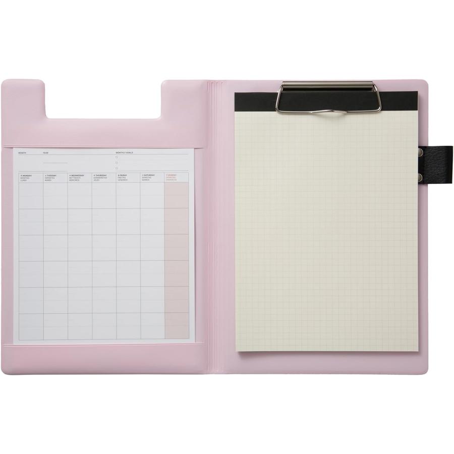 LACONIC（ラコニック） クリップボード A5 フィールドパッド ピンク