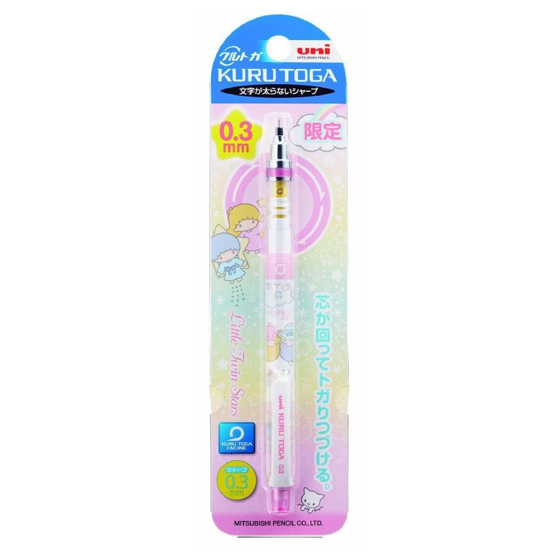 三菱鉛筆 限定 クルトガ リトルツインスターズ サンリオ Tガーデン M3