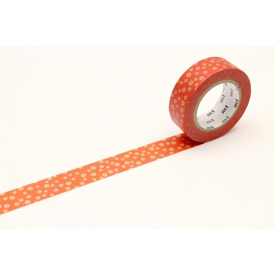 Mt １p ねじり梅 赤橙 あかだいだい Mt01d429 カモ井 和柄 マスキングテープ マステ ギフト プレゼント メール便ok Mt01d429 城下文化堂yahoo店 通販 Yahoo ショッピング