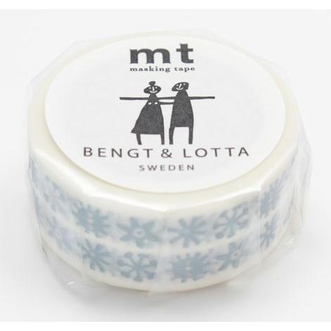 mt マスキングテープ（1巻）/mt×BENGT&LOTTA/flower/フラワー/MTBELO05