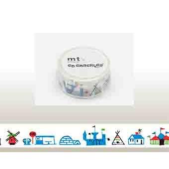 mt マスキングテープ（1巻）mt×G8/エド・エンバリー building/20mm