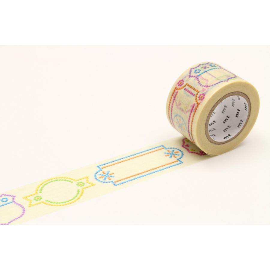 カモ井】マスキングテープ mt ex【ビーズラベル】MTEX1P143/ マステ